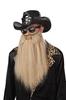 Мужчина в строгом костюме - Борода для взрослого - Идеально для хорошо одетого мужчины. Идеально подходит для Хэллоуина. Размер: Один размер