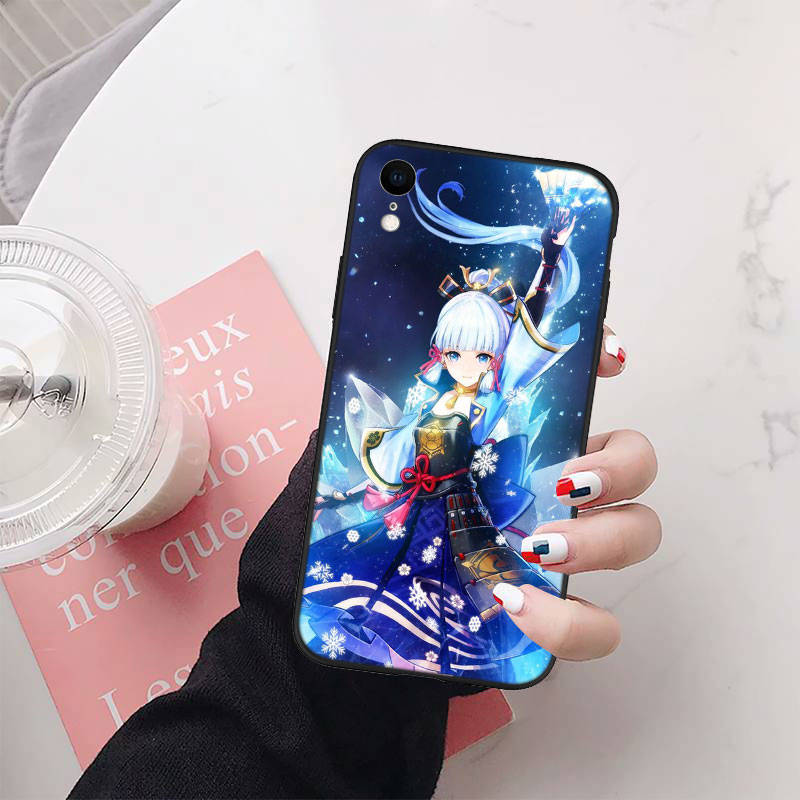 Чехол для телефона Genshin Impact для iPhone 6 6s 7 8 11 12 13 14 15 XS Pro Max XR X SE Samsung S20 S21 S22 S23 S24 FE Ultra S8 S9 S10 Plus Lite S21S S10E