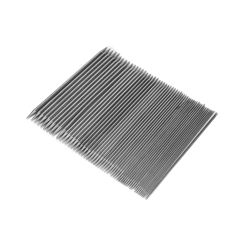 55pcs Double Pointed Knitting Needle Stainless Steel Sweater Weaving Pins Set for Beginner