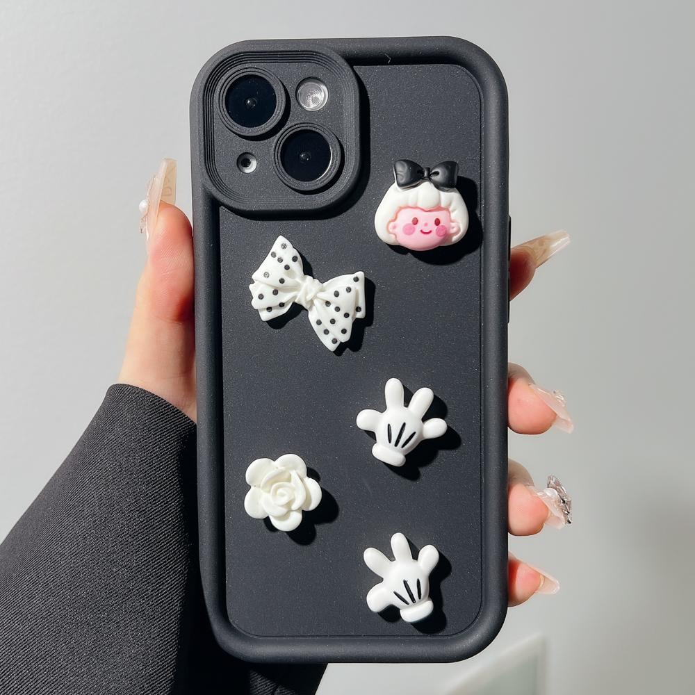 Корейский милый 3D чехол для телефона с изображением кофейного медведя для Tecno Spark 20 10 Pro 20 20C 10C 9 Camon 20 Funda Infinix Smart GO 8 Hot 40 Pro Cover