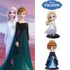 Frozen Pvc Elsa Anna Action Figure Toy Model Cake Topper Home Decor Birthday Gift