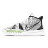 Детские кроссовки Kyrie 7 GS Hip-Hop White Black Glow CT4080-105