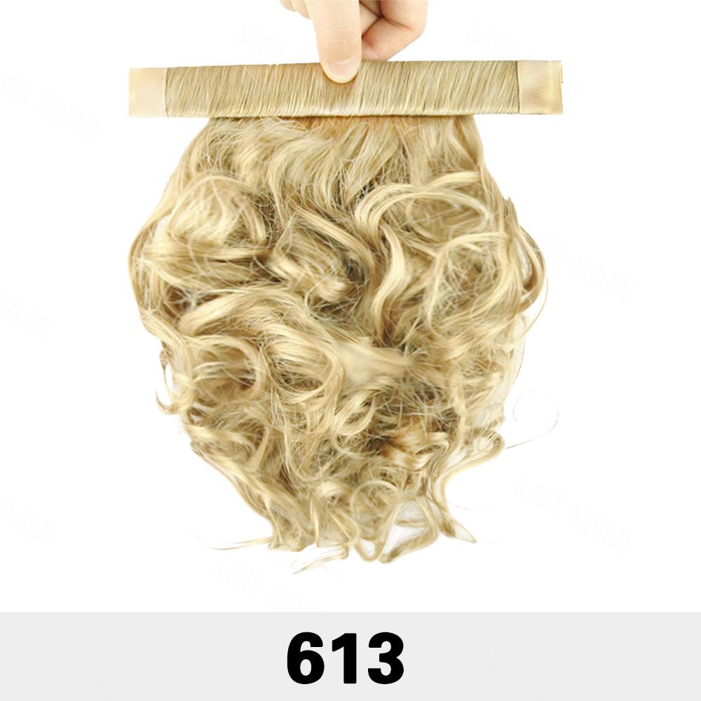 MISS WIG Синтетические короткие кудрявые волнистые накладные хвосты на заколках, окружающие хвост, для ношения женщинами