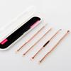 4PCS/set Stick Tweezer Loop Spoon for Face Extrusion of Acne Crush Against Pimple Extractor Blackhead Comedone From Acne On Face