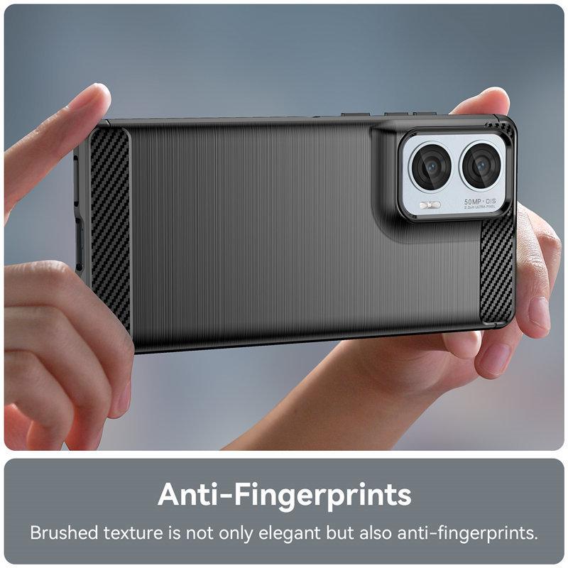 For Motorola Edge 50 Fusion Case For Motorola Edge 50 Fusion Cover 6.7 Inch Shockproof Soft Silicone TPU Protective Bumper