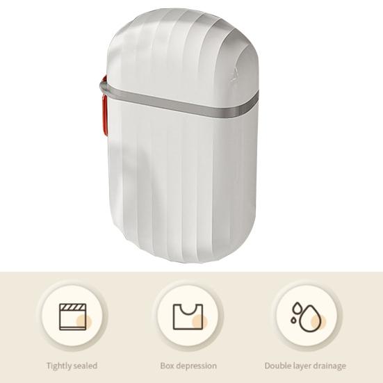 Прозрачная мыльница с функцией дренажа и замком, пыленепроницаемая, герметичная, дорожная