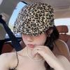 Леопардовый принт, Шляпа, Женская, Осень и Зима, Персонализированный берет, Ретро шляпа-утка, Женская, Для путешествий, Модный дизайн