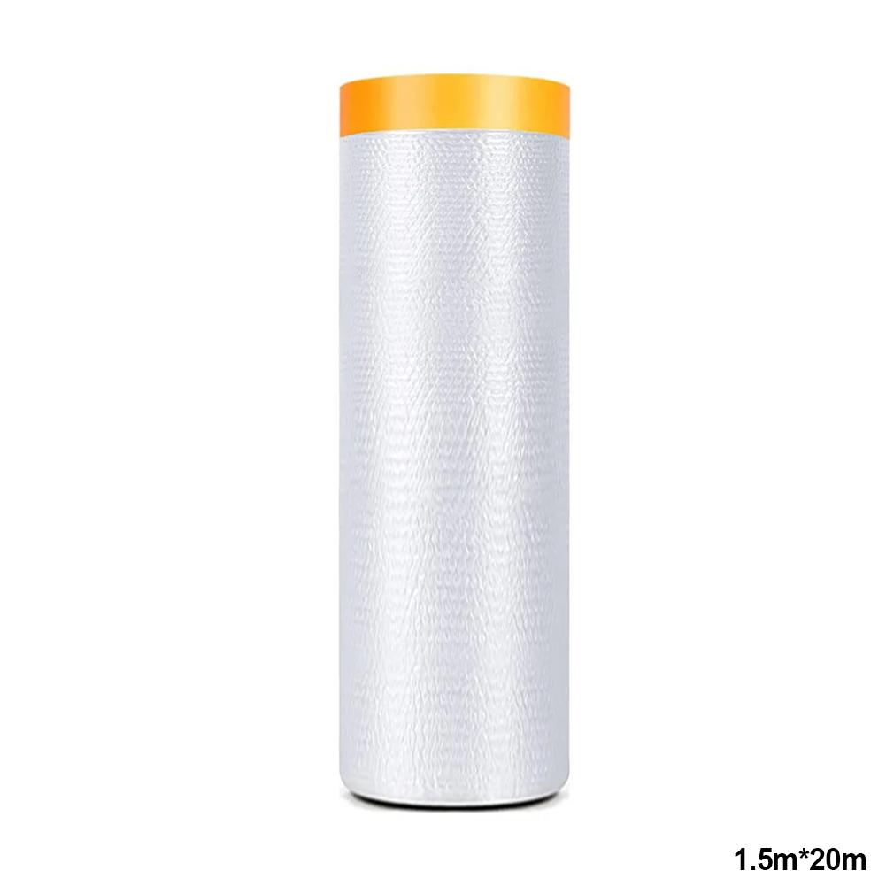 Главная Автомобили и кузов автомобиля Лента и маскирующая пленка для штор Рулон защитной пленки для покрытия плинтусов