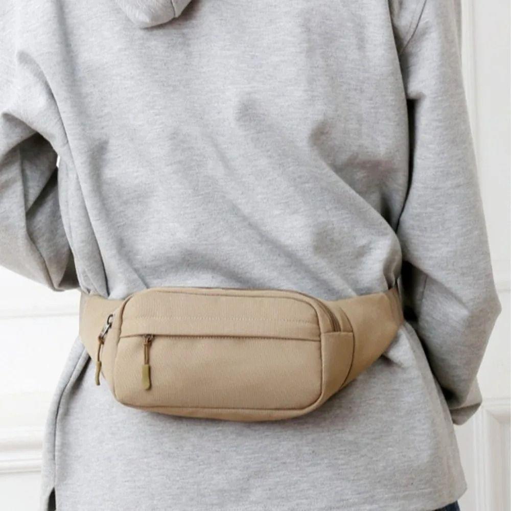 Chest Pack Men Waist Bag Single Shoulder Sports Crossbody Bag Phone Belt Bag  Casual Street