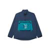 New Era SS22 Серия MLB Цветные блоки Принтованная куртка с длинным рукавом Унисекс куртки Темно-синий 13095697
