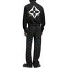 Louis Vuitton Джинсовые скейт-штаны Lv Blason с градиентной вышивкой 1AGTH3