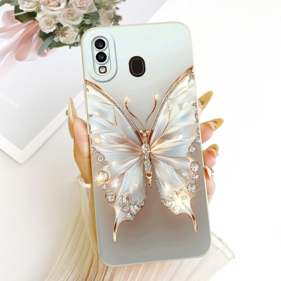 Чехол для Samsung Galaxy A20 A20e A20s Обложка SM-A202F SM-A205F SM-A207F Милый Мультяшный Кот Ударопрочный Бампер для Samsung A30 Fundas
