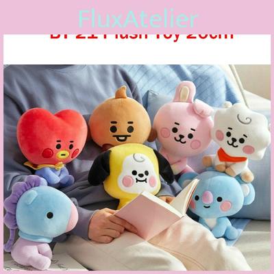 Очаровательная Kpop Bts Bt21 Коллекция Плюшевых Игрушек Сидячих Кукол с Татой Куки Чимми Койей Шуки Мангом