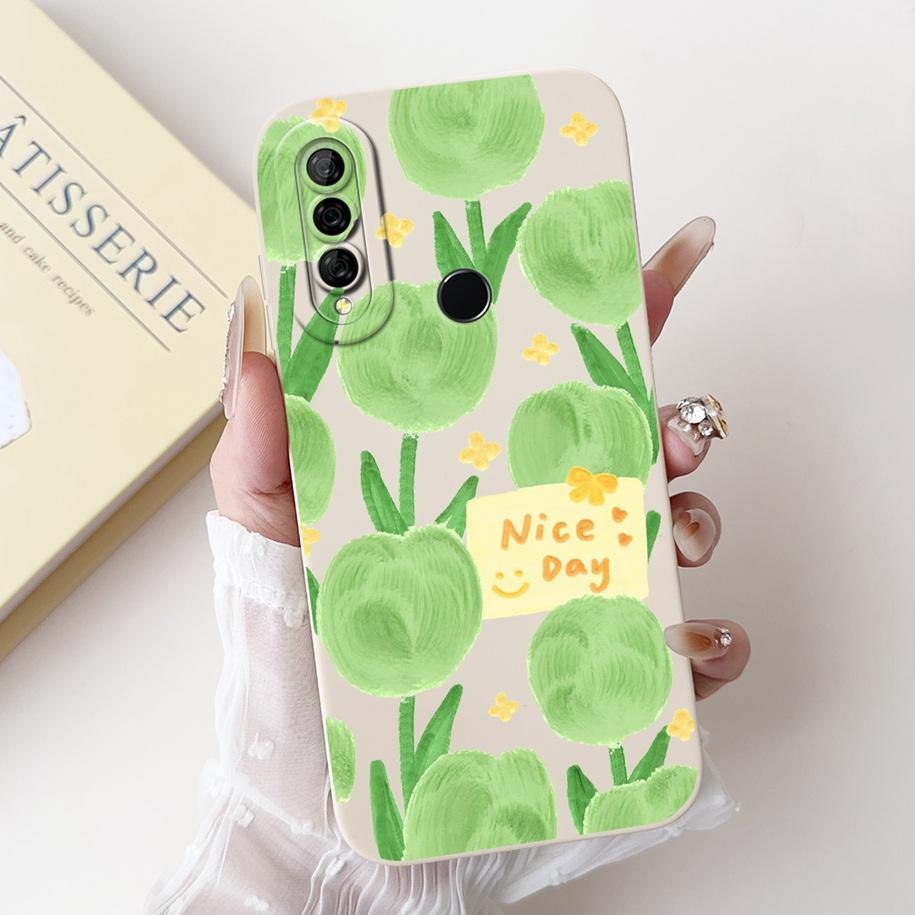 Чехол для Huawei P30 Lite MAR-LX1A Чехол Милый Мультяшный Защита Камеры Мягкий Чехол для Телефона Для Huawei P30Lite Nova 4e Honor 20S Capa