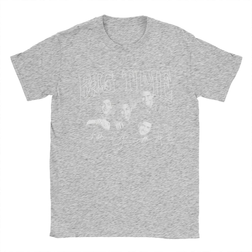 Big Time Rush Band T Shirts for Unisex Women 100 Cotton Leisure TShirt Crew Neck Tees Short Sleeve Tops Printed