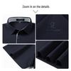 MONTAGUT Men's Summer Waffle Knit Short Sleeve Polo Shirt