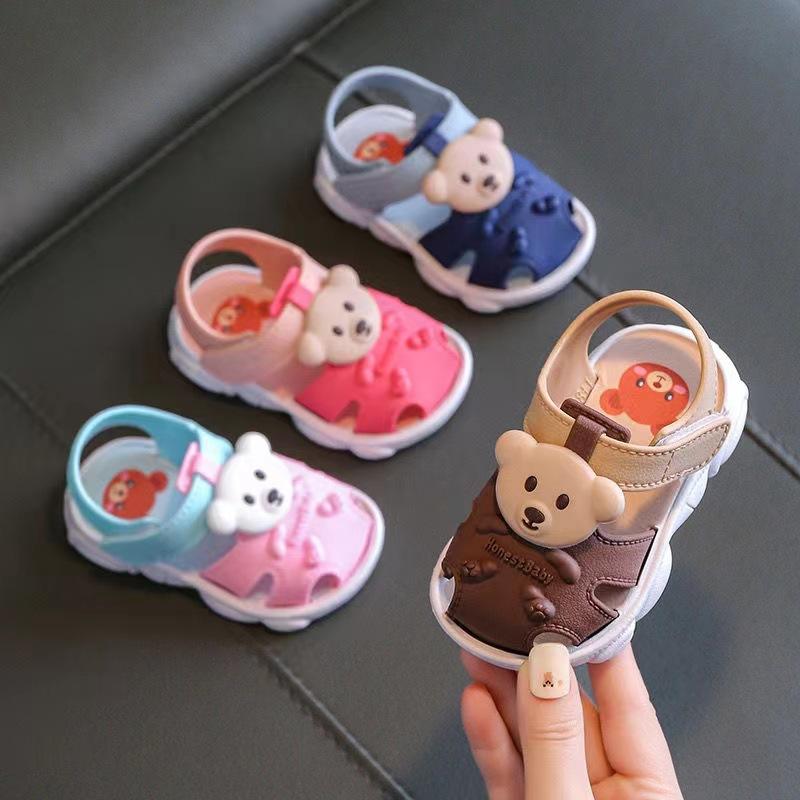 Baby Sandals Summer Edition Baotou Shoes Breathable Sandals Baby Non Slip Soft Soled Sneakers