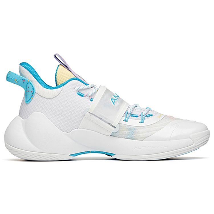 ANTA KAI 1 Basketball Shoes White Blue Teal Men 112121604S-6
