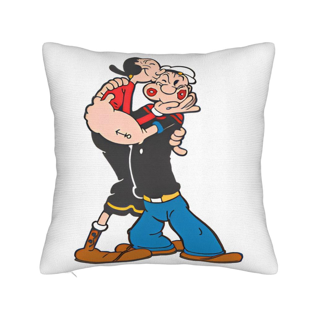 Bluto And Olive Oyl Pillow Case Soft Pillow Cover Vintage Pillowcases For Sofa Couch Bed Living Room