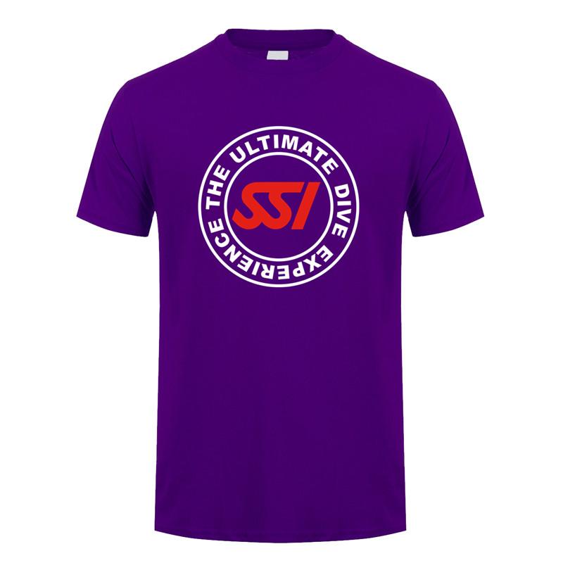 Scuba Diving Dive Ssi T Shirts Tees Short Sleeve Cotton Unisex The Ultimate Dive Experience Tshirt Tops Lh253