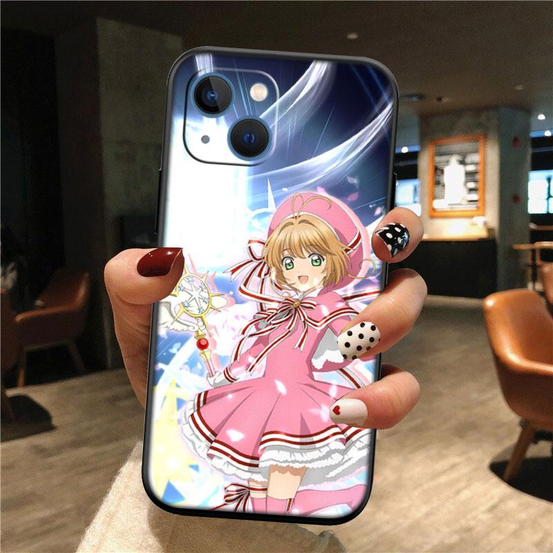 Чехол для телефона TR7 C-Cardcaptor S-Sakura Shell для OPPO A40 A60 A80 A15 A16 A16K A12 A17 A17K A54 A54S A53 A53S A55 A56 A57 A98 F23