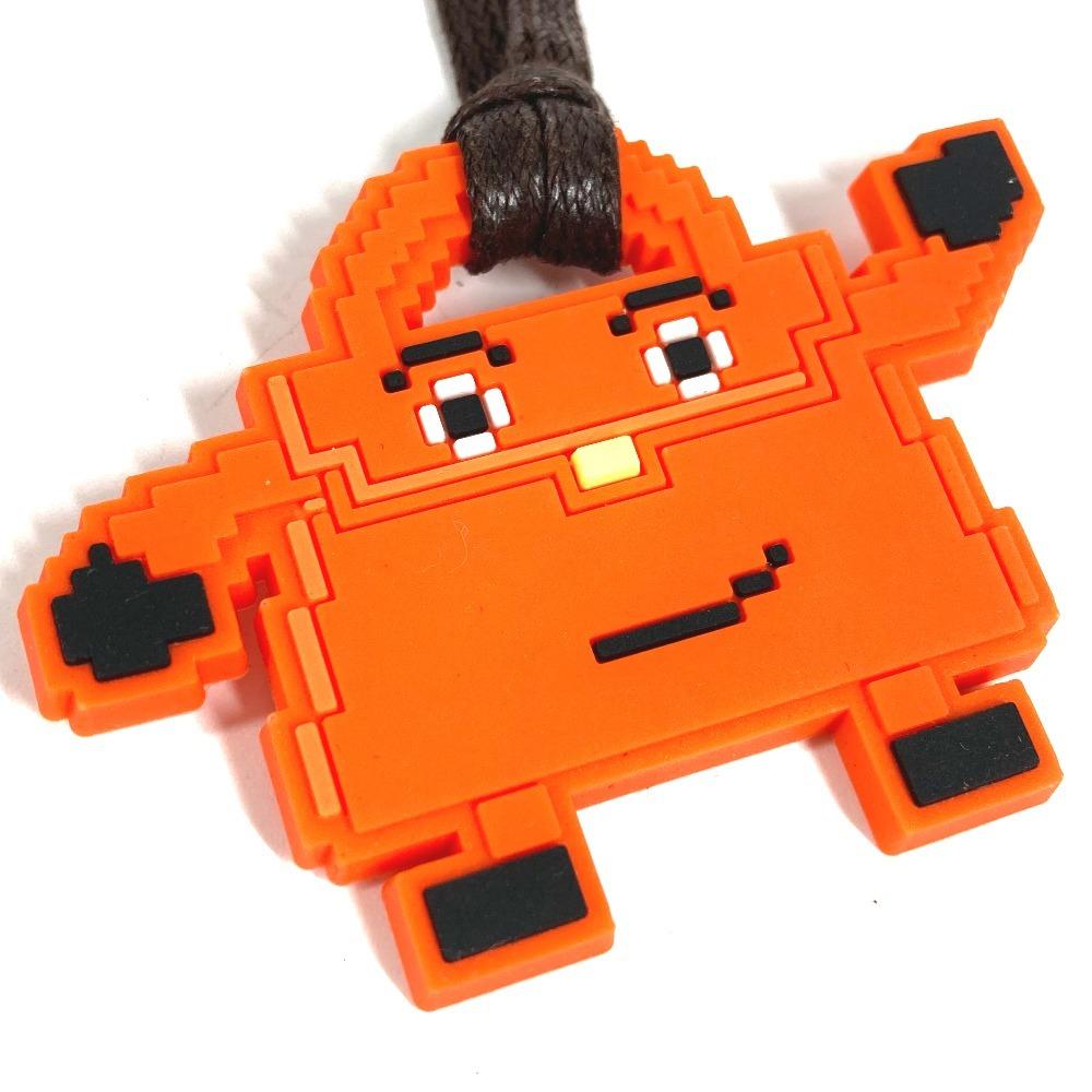 HERMES Kelly doll Bag Charm charm Key Holder rubber Orange