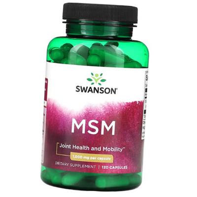 МСМ, Метилсульфонилметан, MSM 1000, 120капс (03280004)