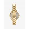 Michael Kors Тонкие часы Runway 38 мм, полностью покрытые глиттером, Mk3632710