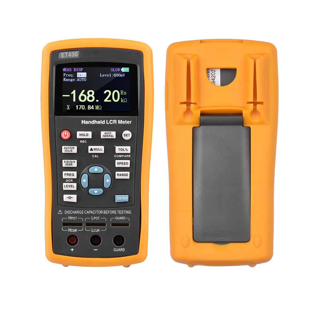 2.5-inch LCD Digital Handheld 100kHz LCR Meter LCR Multimeter Tester for Inductance Capacitance