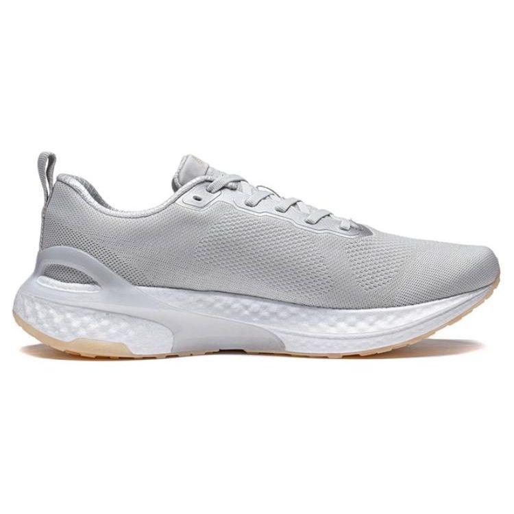 Li Ning Yue Ying Element Cushion Technology Comfortable Non-Slip Low-Top Running Shoes Men Sneaker Gray ARHT007-3
