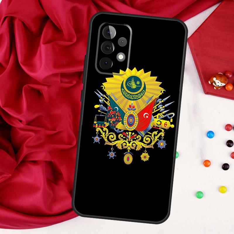 Герб Османской империи для Samsung Galaxy A26 A05 A06 A16 A54 A34 A14 A22 A32 A52 A55 A35 A15 A53 A13 A56 A36 Чехол