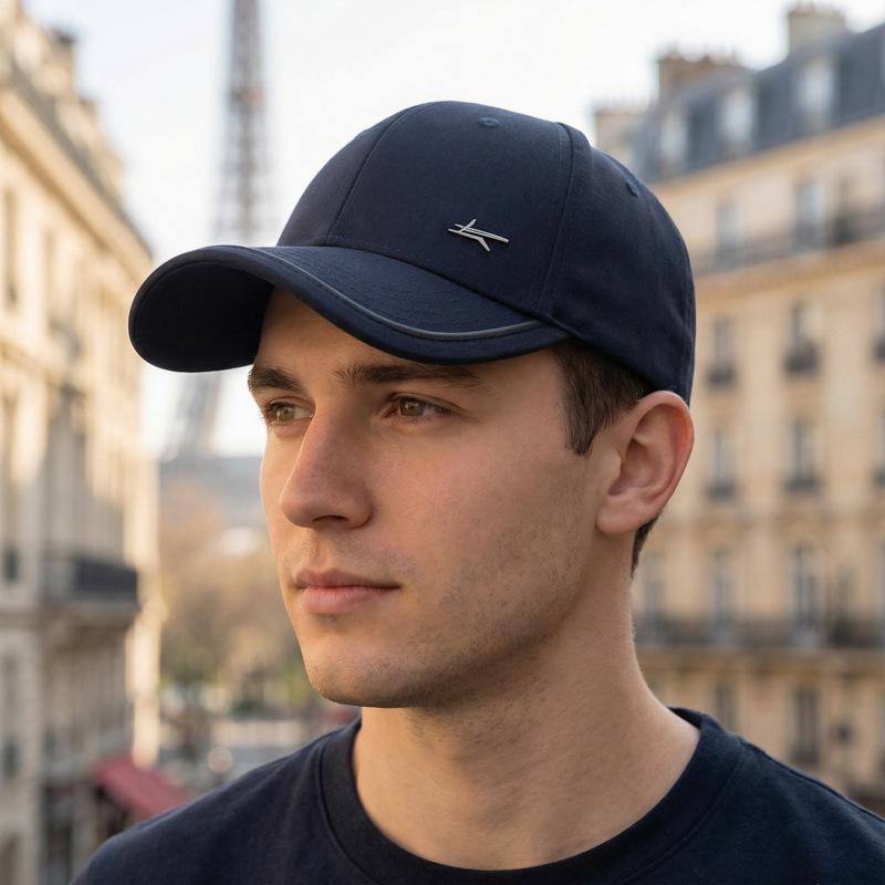 Spring And Autumn Middle-Aged Men'S Baseball Cap Outdoor Sports Cap Simple Casual Dome Middle-Aged And Elderly Hat