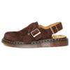 Доктор. Dr. Martens Кожаные Модные Удобные Низкие Повседневные Ботинки Женские кроссовки Коричневые 30669201