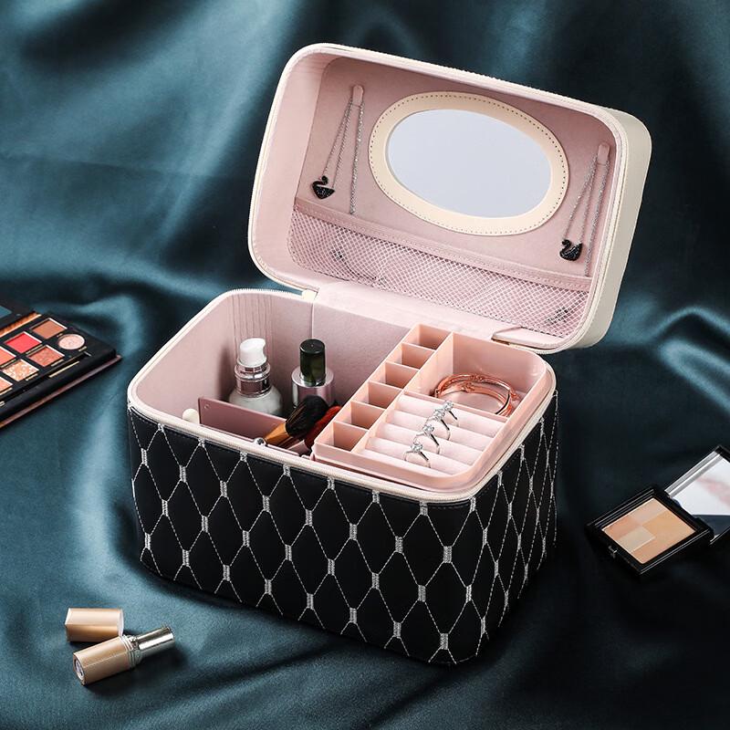 MDNG Portable Makeup Organizer Box