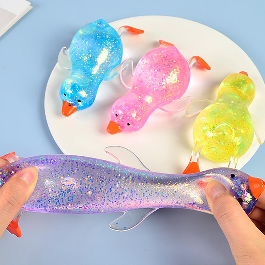 Игрушка-антистресс Aurora Maltose Duck Pinch и Сиропный Шар с Медленным Отскоком для Снятия Стресса у Детей