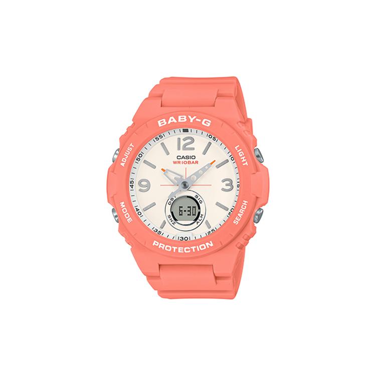 Casio Женские часы BABY-G Оранжевые BGA-260-4APR BGA-260-4APR