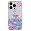 For iPhone 16 Pro Case Aesthetic Butterfly TPU Luminous Starry Phone Cover