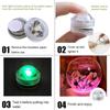 LED Underwater Light Waterproof Battery Powered Atmosphere Lamp With Remote Control RGB Night Light