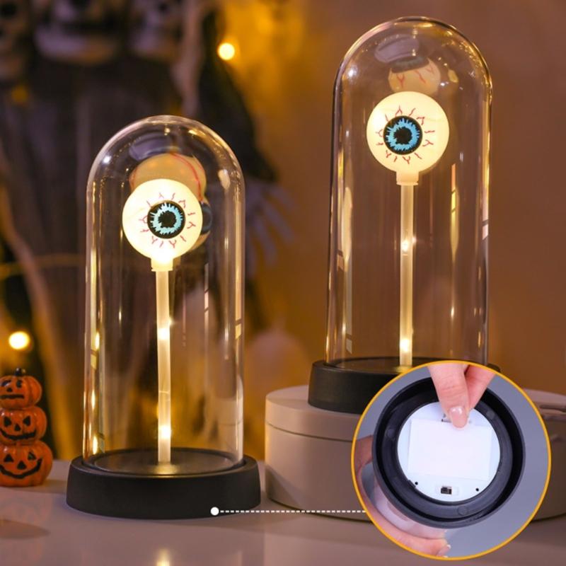 Светящийся глаз LED-светильник Декорация на Хэллоуин Для каминов Настольная полка Домашний декор Центральные элементы стола на Хэллоуин