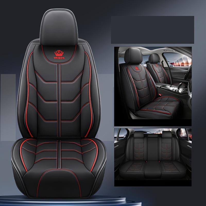 Чехол на автомобильное сиденье на пять мест. Износостойкий, грязеотталкивающий, четырехсезонный. Обычная подушка из искусственной кожи. Полностью покрытый чехол на сиденье автомобиля, специальный внедорожник.