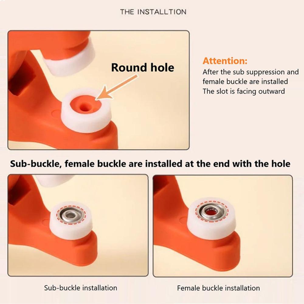 Bags Metal Sewing Press Studs Metal Snaps Buttons Pliers Set