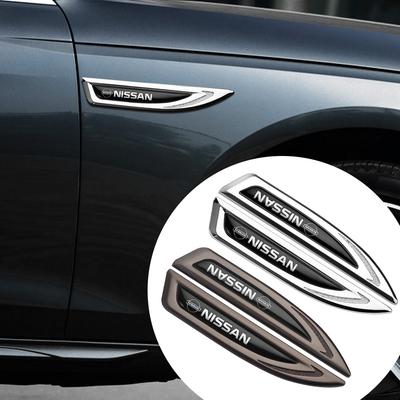 Значок на крыло автомобиля Декоративные наклейки на кузов Аксессуары Для Nismo Qashqai J10 J11 Juke Micra Leaf X-trail Patrol