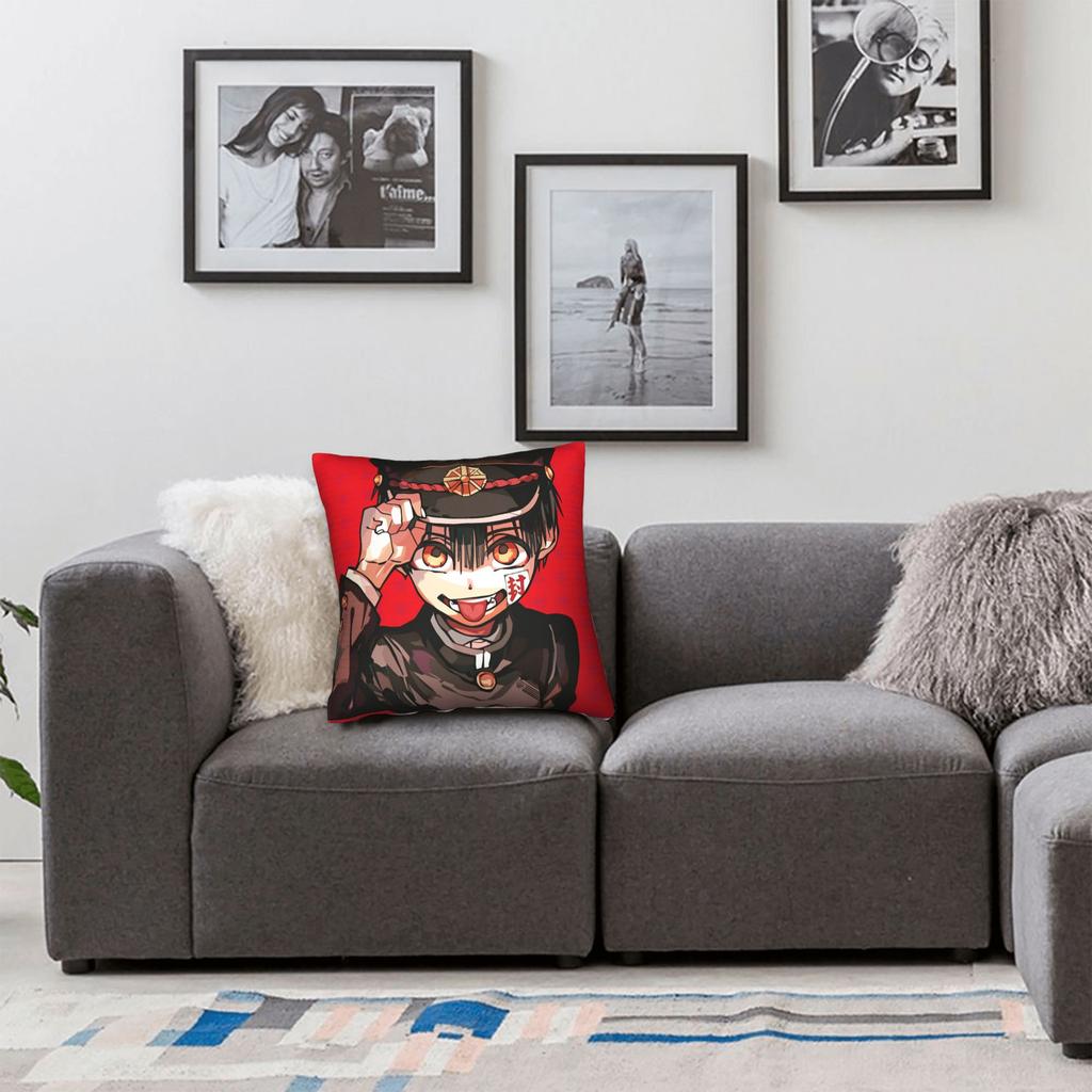Tbhk Yugi Nene Kou Akane Pillow Cover Comfy Cushion Cover Fashion Pillow Case For Couch Sofa Bedroom