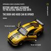 1/42 Scale Ford Mustang GT 2018 Assembled Version Super Racing Toy Car for Kids Toddler Boys Girls Gift Collection