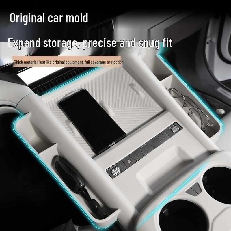 BYD Xia Автомобильный Беспроводной Зарядный Силиконовый Держатель для Стакана и Аксессуар для Салона