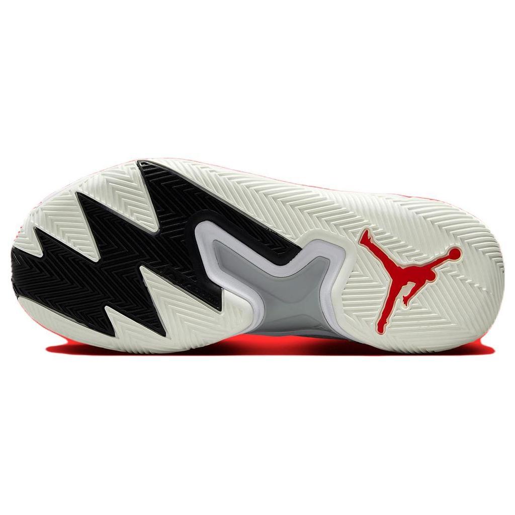 Air Jordan One Take 4 Sail Black Men Sneakers Cream Wolf-Grey Challenge-Red DZ3338-106