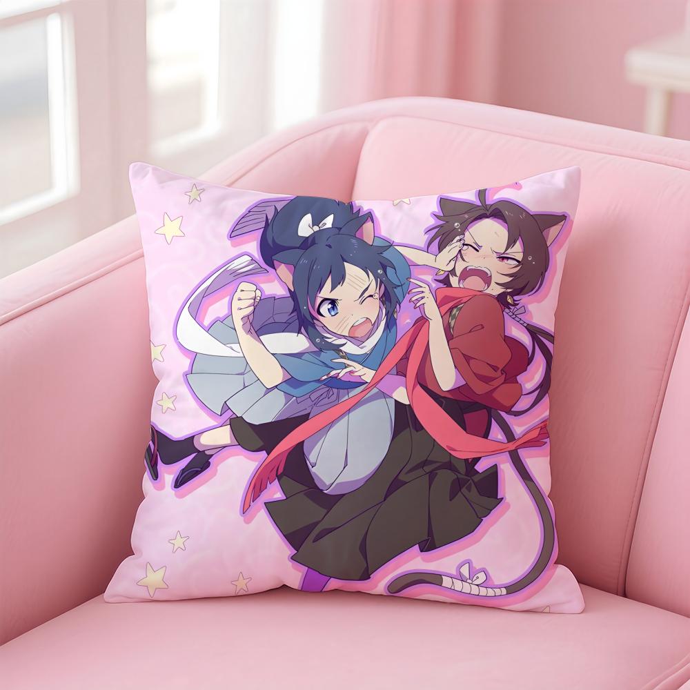 Аниме T-Touken R-Ranbu Hanamaru Наволочка Удобная Двусторонняя Наволочка Идеально Подходит Для Автомобиля Дивана Спальни и Не Только