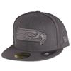 New Era 59Fifty Cap - GRAPHITE Seattle Seahawks Gris
