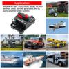 Power Protect Fuse Circuit Breaker Trolling with Manual Reset Fuse Inverter 30A - 300A 12V - 48V DC Waterproof Car Boat Manual for Car Audio System