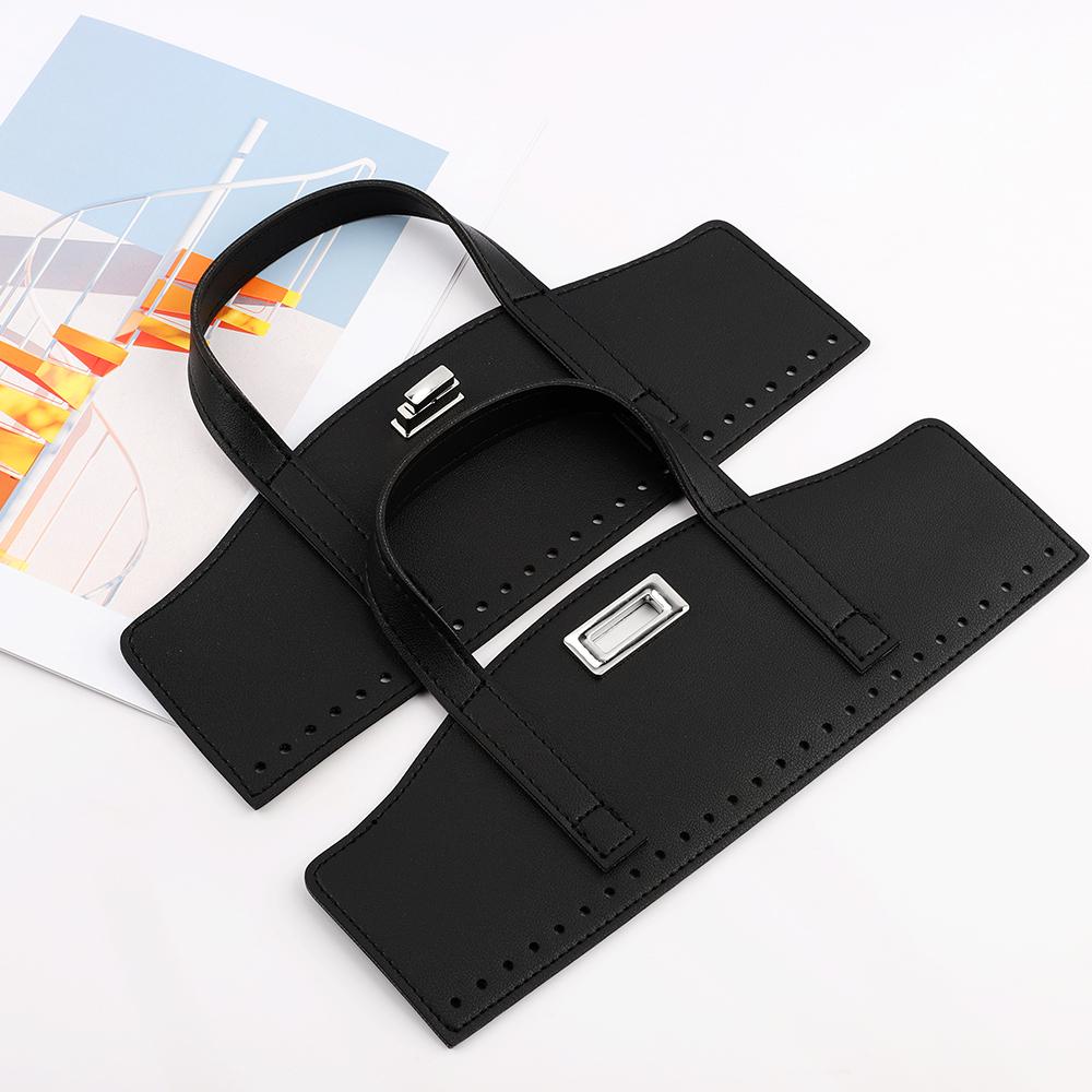 2 Pcs Detachable PU Leather Bag Handle Bag Cover Bag Accessories Bag Flap High Quality Replacement Accessories for DIY Handbag